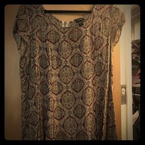 Flowy BoHo Torrid Shirt Tunic